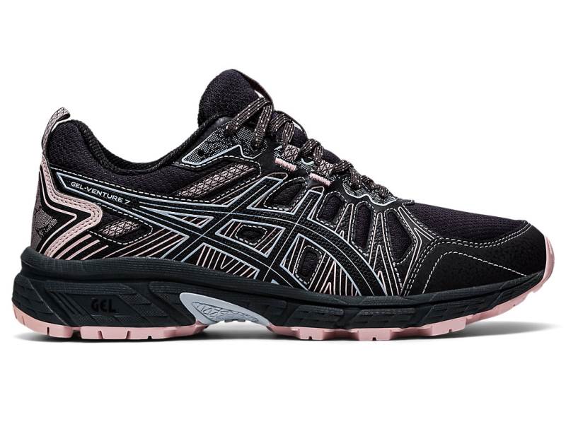 Sapato Para Trilha Asics GEL-VENTURE 7 Mulher Pretas, 0028A845.952